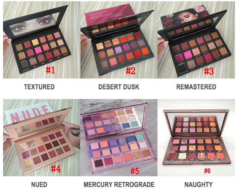 

Newest Naughty NUED 18 colors eyeshadow Shimmer Matte palette, Multi