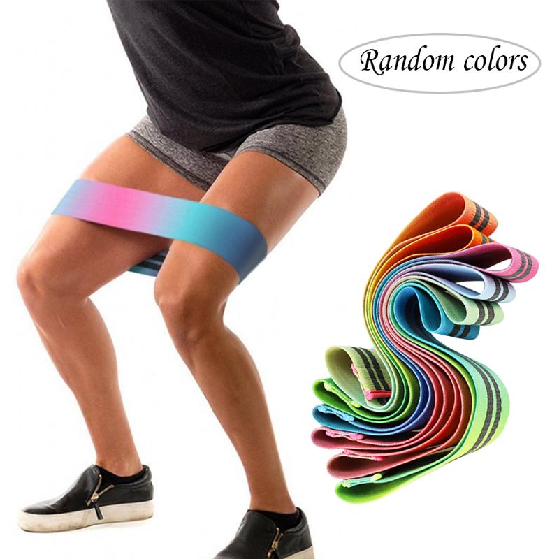

Colorful Yoga Buttocks Resistance Band Stretching Men And Women Leg Thigh Exercise Squat Auxiliary Bands