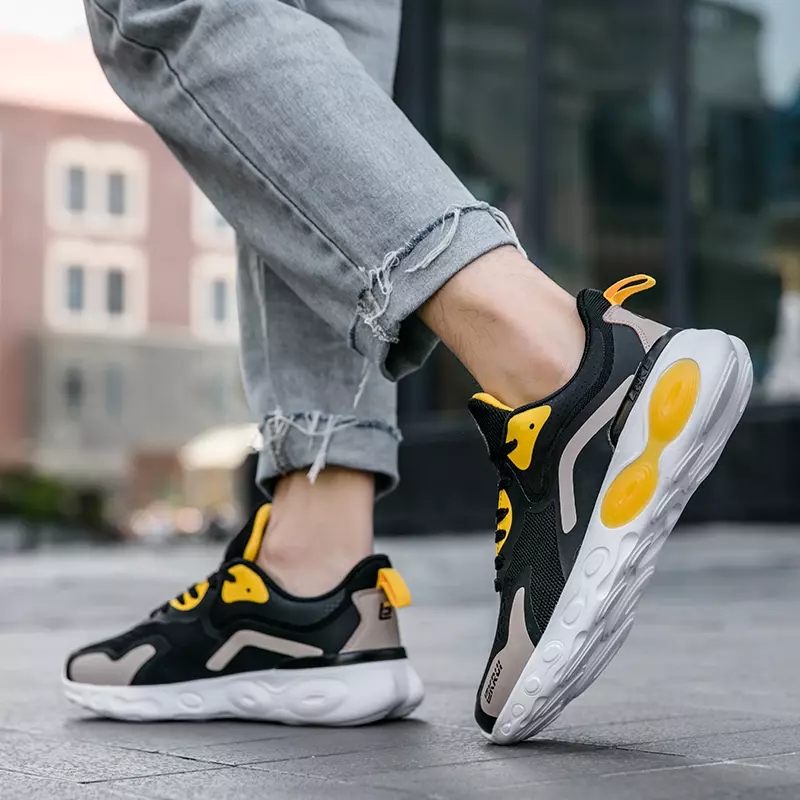 

2021 Designer Running Shoes For Men Women Black Yellow White Green Fashion mens Trainers High Quality Outdoor Sports Sneakers size 36-44 15