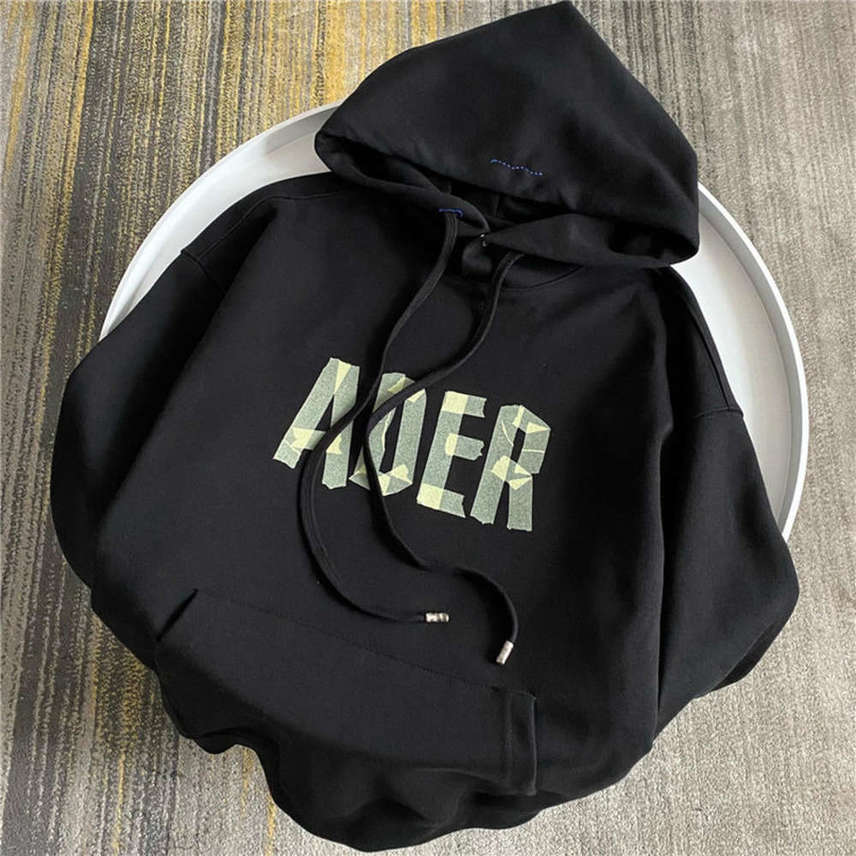 

Top Quality Error Hoodie Men Women 1:1 Front Bread Great Mark, Black