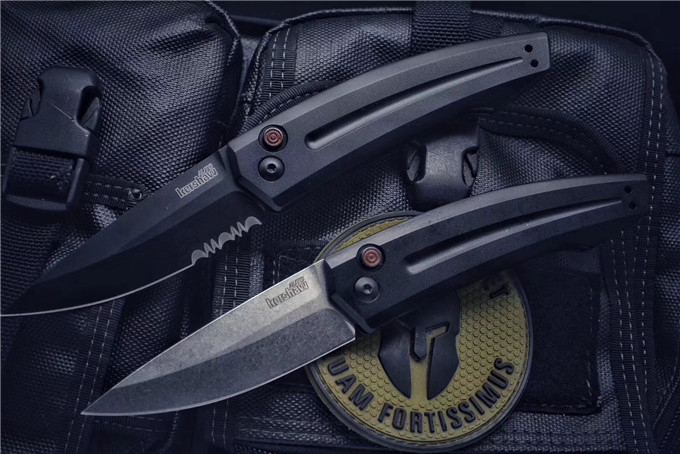 

TOP! OEM Kershaw 72-00 7200 3.25" 2 AUTO Knife 72-00BLKST Launch Black Combo Point Folding Drop CPM-154 Blade Knives Sftam