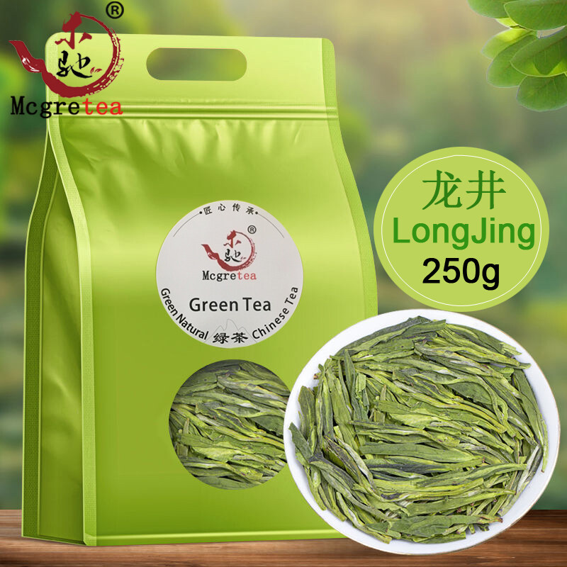 

Mcgretea 2022 Famous Good Quality Dragon Well Chinese Tea the Chinese West Lake Long Jing 250g
