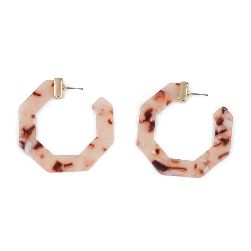 

Acrylic Resin Leopard Dangle Earring For Women Fashion Earrings Set Brincos Hoop & Huggie