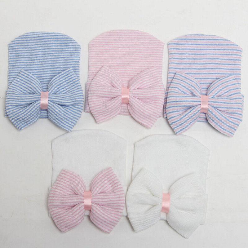 

Caps & Hats PUDCOCO Fashion Born Toddler Kids Baby Boys Girls StripedTurban Cotton Beanie Hat Cute Warm Winter Cap