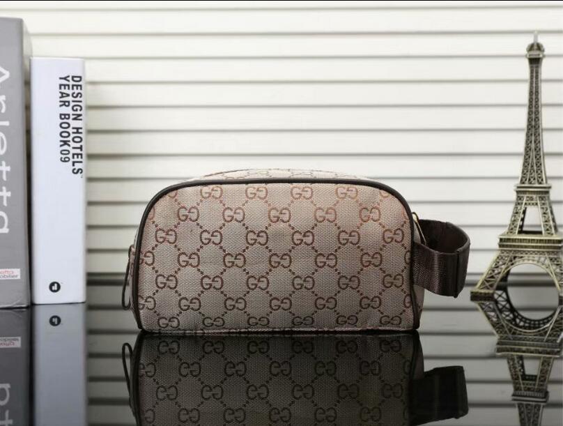 

4pcs brown Women cosmetic bags organizer makeup travel pouch make up bag ladies cluch purses organizador toiletry 2021