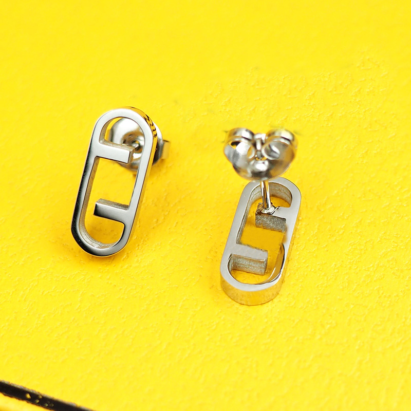 

Designer Earrings For Women Mens Jewelry Silver Earring Gold Letter Hoop F Earring Designers Stud Wedding Ear Studs Pendants Hoops With Box