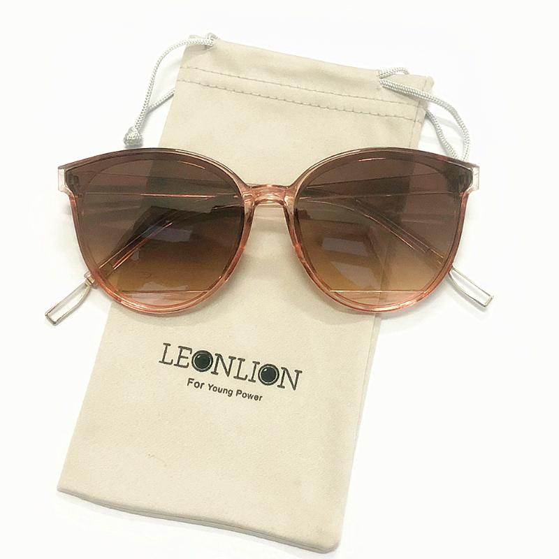 

LeonLion 2021 Fashion Sunglasses Women Vintage Glasses Mirror Classic Feminino UV400, White;black