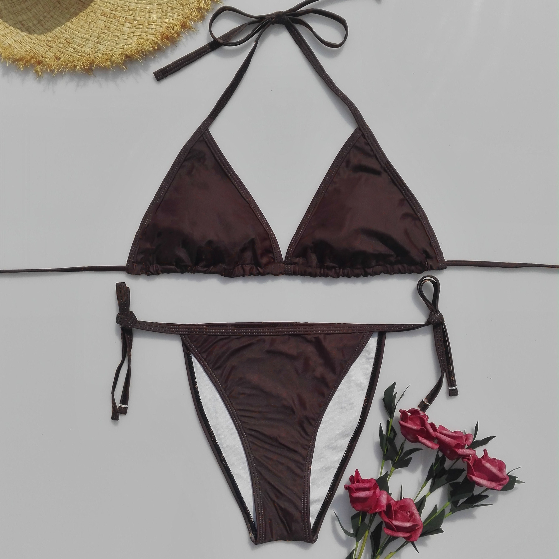 

Bikini Womens High Quality Designer Swimsuit Sports Underwear Sexy Beach Swimwear Summer Sunbathing Sets Surfing Bikinis Women Clothing