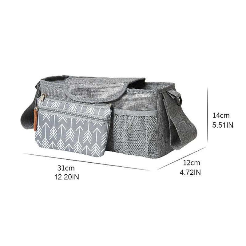 

Stroller Parts & Accessories Universal Baby Organizer Bag With Detachable Shoulder Strap Compact Design Fits Most Pockets For Keys N0HD