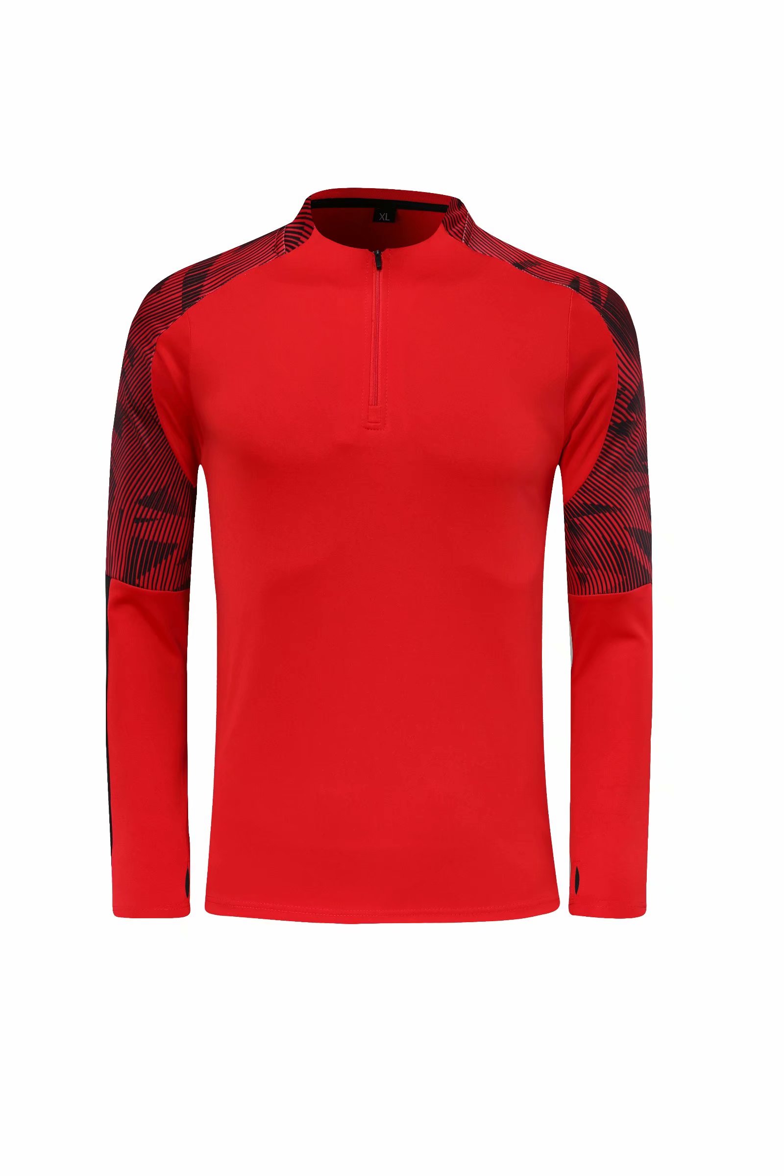 

#B20 Can be customized soccer Tracksuit Track kit running jacket chandal training suits sports wear And trousers, Black