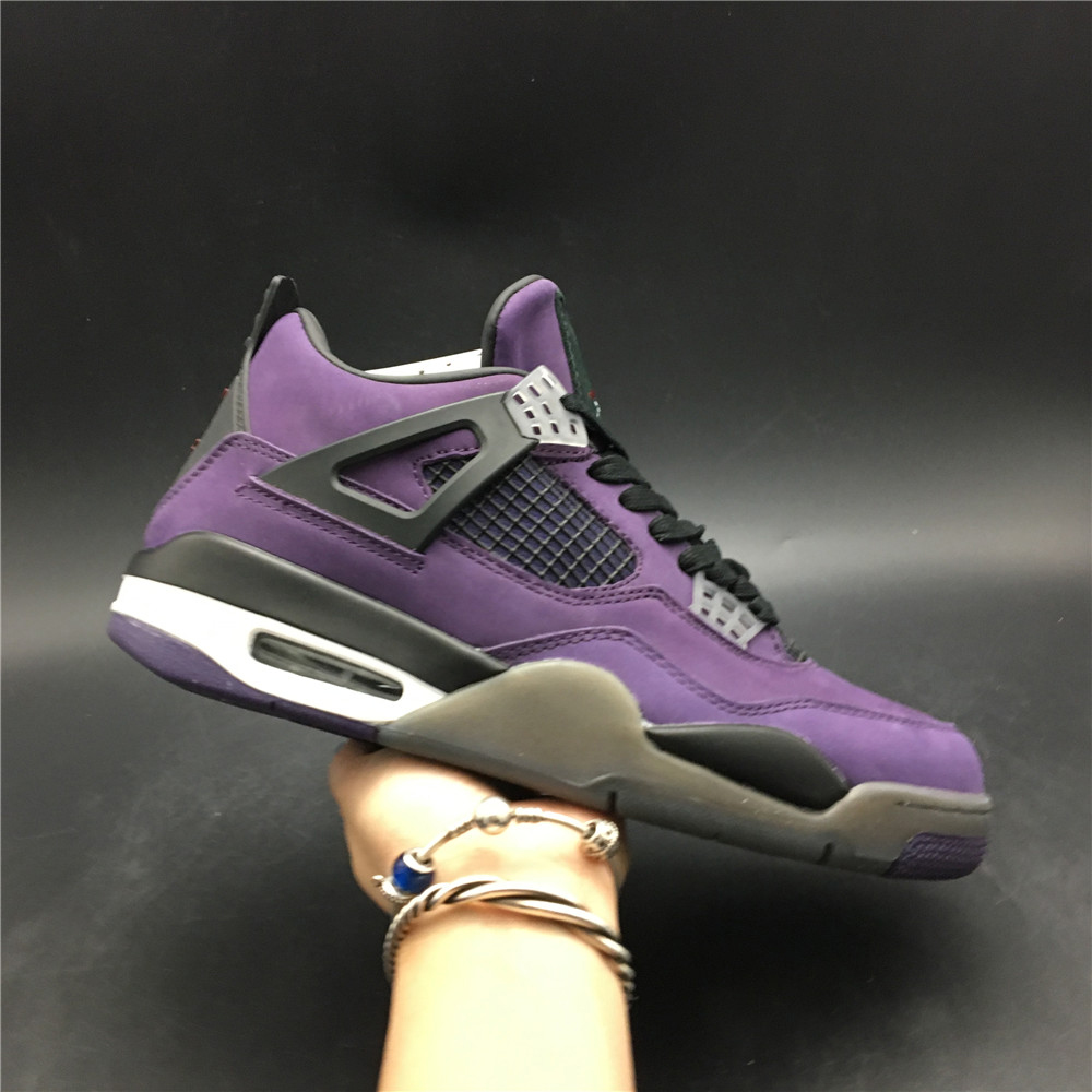 

Jumpman 4 4s fashion shoe purple Mens Basketball Shoes