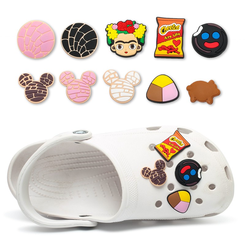 

moq 2lots mexico theme shoe charms wholesale jibitz for croc soft rubber PVC charm accessories promotional mixed 10 kinds