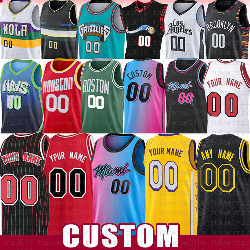 

cheap 2021 New Mesh Retro Los custom Angeles Mens Basketball Jerseys Movie Space Jam Tune Squad Jersey size s-xxl white black red, Lavender
