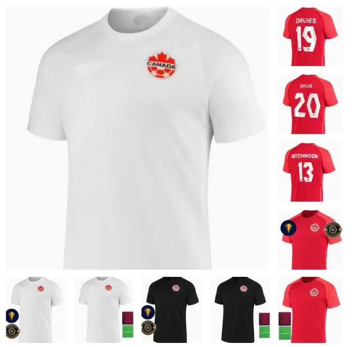 

2021 Canada soccer jerseys home away third DAVIES 19 DAVID 20 LARIN 17 KAYE 14 CAVALLINI 9 LARYEA 21 22 jersey 2022 football shirts, Army green