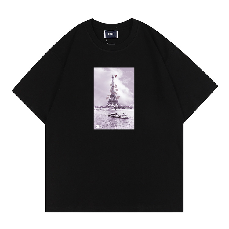 

t-shirt designer Kith men tops women casual short sleeves Tee vintage fashion clothes tees outwear tee top oversize man 1V, 23