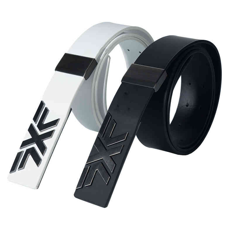 

Golf Belt men's white composite leather golf belt men's sports leisure belt