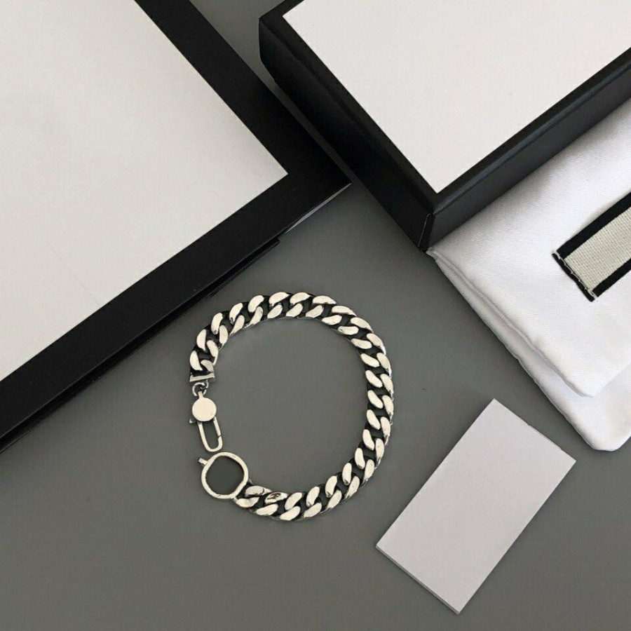 Unisex Bracelet Necklace Fashion Bracelets for Man Woman Chain Necklaces Design Jewelry Box need extra cost-image-671044408