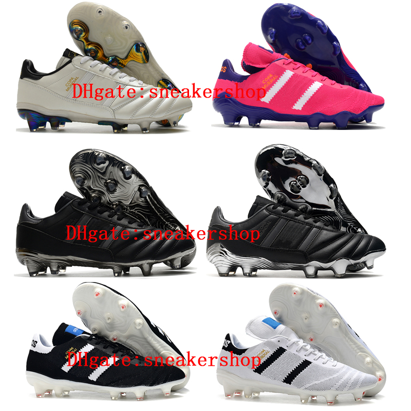 

2021 new arrival top quality mens soccer boots Copa Mundial 21 EC FG Metallic Silver cletas world cup 70Y football shoes botas de futbol Firm Ground Primeknit, Color 2