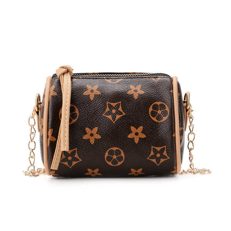 

Handbags Mini Bags For Children Tote Messenger Bag Summer Designers Pu Printed Bucket Bags Cute Shoulder Bag Kids Purse Girls Handbag G61M0IF, White