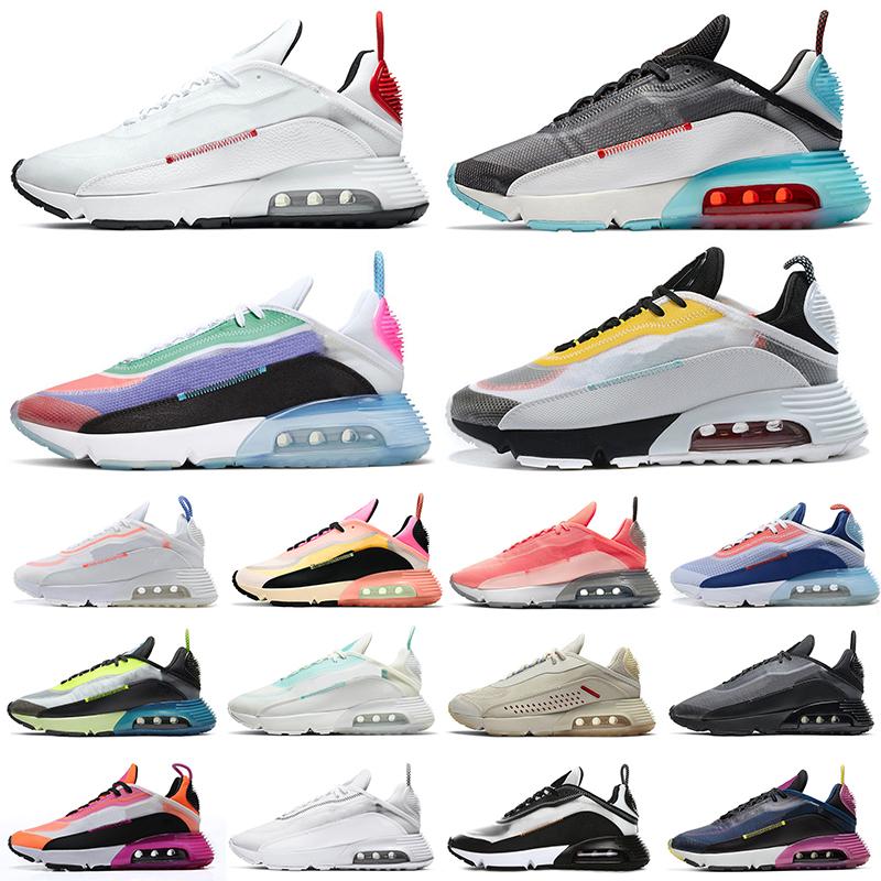 

2090 men shoes 2090s Be true Anthracite Pure Platinum Aqua Summit Brushstroke USA womens mens trainers Outdoor sports sneaker, 1.36-40 lava glow