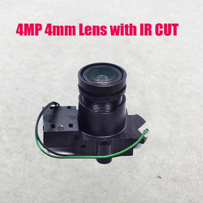 

4mm 4MP Lens 4 Megapixel Fixed M12 Small With Ir Cut For 4K IP CCTV Camera