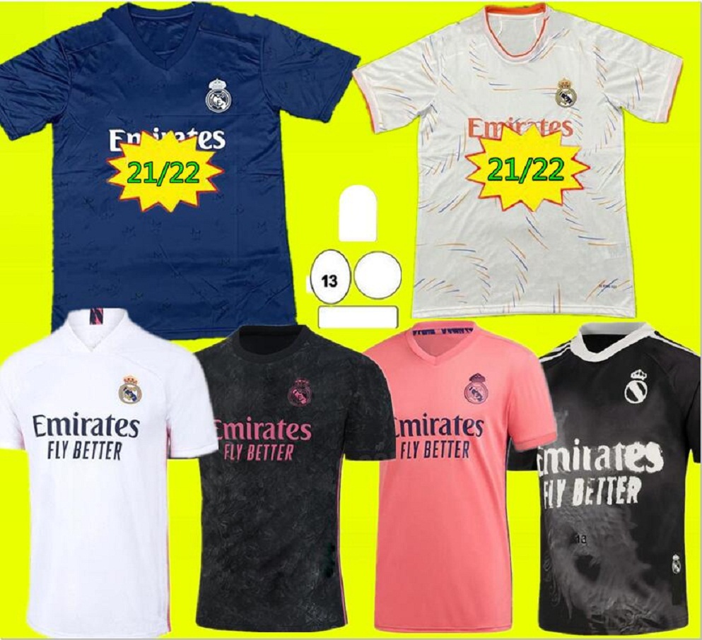 

20 21 22 Real Madrid Soccer Jersey kits 2021 2022 SERGIO RAMOS HAZARD JOVIC VINICIUS BENZEMA MODRIC Football shirts child uniforms, Wine red