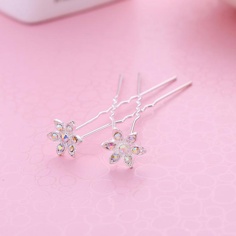

Hair Clips & Barrettes Niancan Ornament Son Wedding Accessories Pearl Crystal Plate Jewelry Manufacturers Direct Sales, Golden;silver