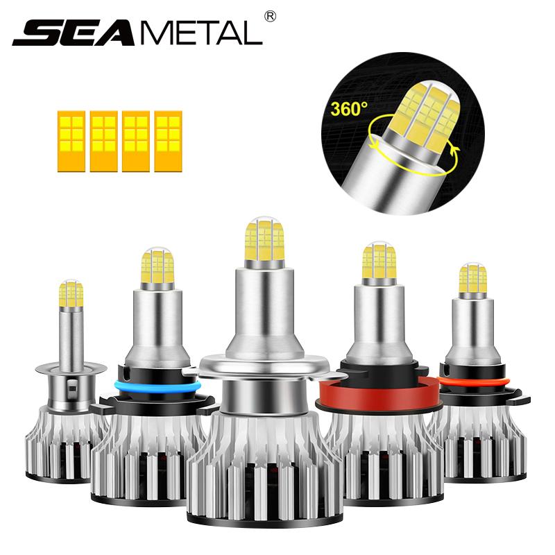 

Car Headlights 12V 60W H1 H7 H11 9005 9006 8-Sided Luminous 360-Degree LED Fog Lamp Auto Headlamp Super Bright Waterproof IP68