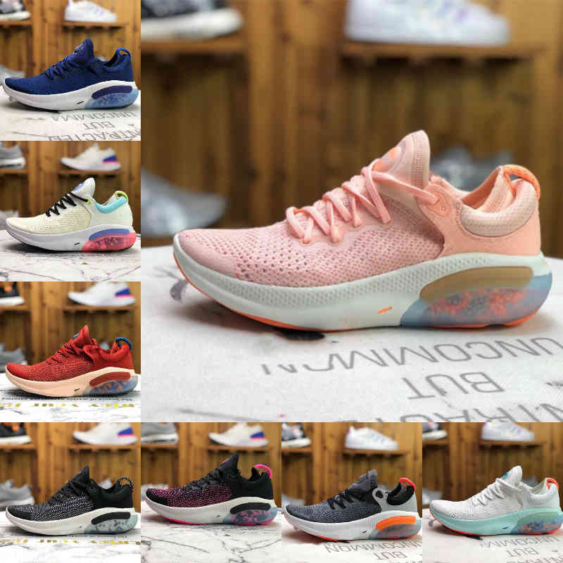 

2021 High Quality Joyride Run FK Men Running Shoes Triple Black White Platinum Tint University Red Racer Blue Airs Trainer Sports Utility Sneakers F58