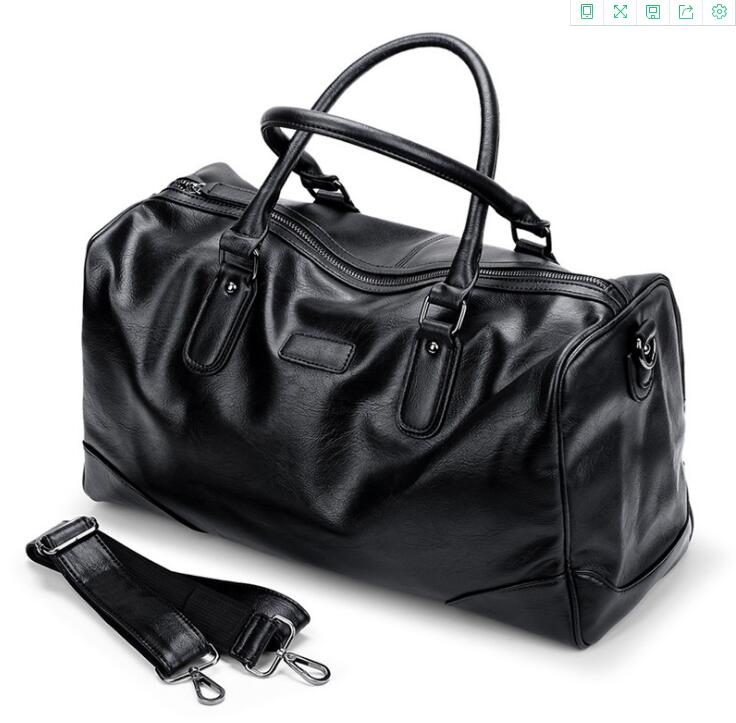 

2021 new fashion men's and women's travel bags, luggage bags, brand designer luggage handbags, large-capacity sports bags, Black