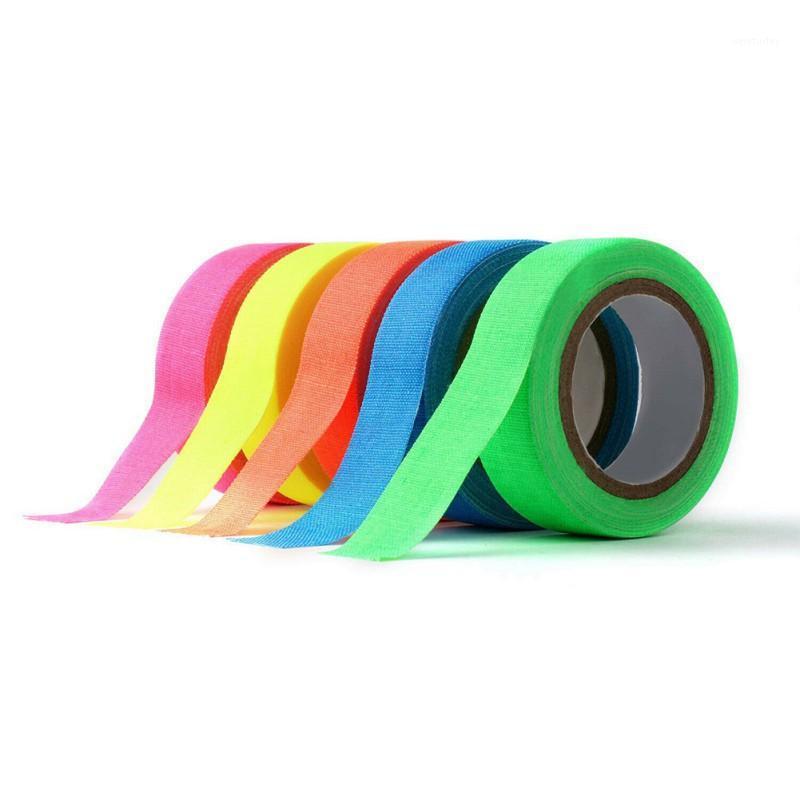 

Party Decoration 2021 Style Five Colors Fluorescent Tape Cotton Car Sticker Waterproof 12.7mm A Variety Of Hoom Scenarios
