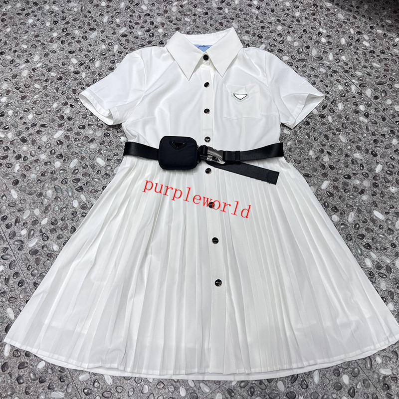 

Women Elegant Charm Dresses Brand Dress INS Style Personality Designer Skirts Party & Banquet Luxury Female Casual Dress, White