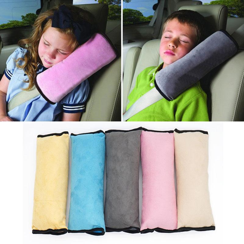 

Pillows Baby Pillow Pad Car Auto Safety Seat Shoulder Belt Protector Anti Harness Roll Sleep For Kids Toddler