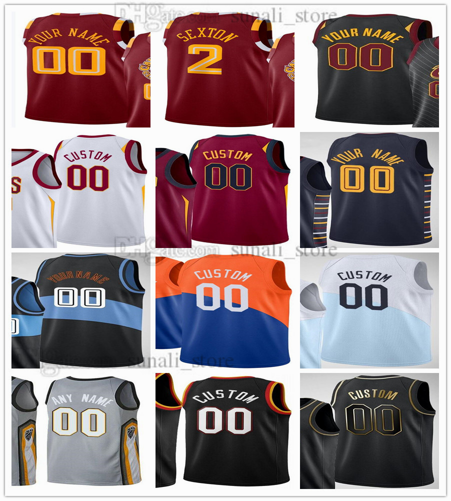

Printed Basketball Jerseys Darius Garland 10 Caris LeVert 3 Jarrett Allen 31 Collin Sexton 2 Evan Mobley 4 Kevin Love 0 Lauri Markkanen Cedi Osman 16 Isaac Okoro 35, Black
