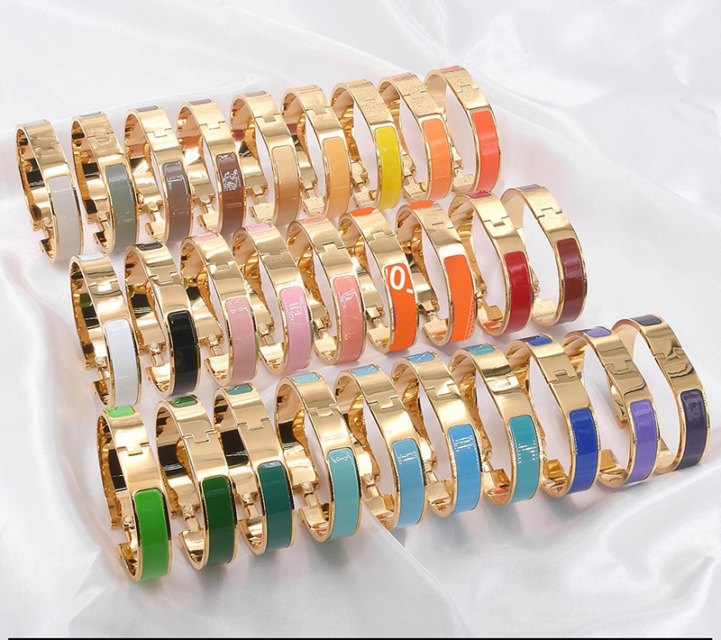 

Fashion High Quatity H Buckle Lady Sterling Silver Bangle Men Gold Bracelets Designer Luxury Jewelry Women's Bracelet And Original Box