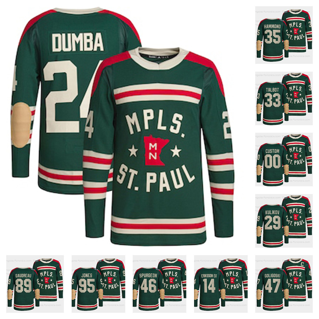 

46 Jared Spurgeon (C) Minnesota Wild 2022 Winter Classic Womens Jersey Kevin Fiala 97 Kirill kaprizov Cam Talbot 11 Zach Parise Nick Bjugstad Marcus Foligno Zuccarello, White away/mens/20th