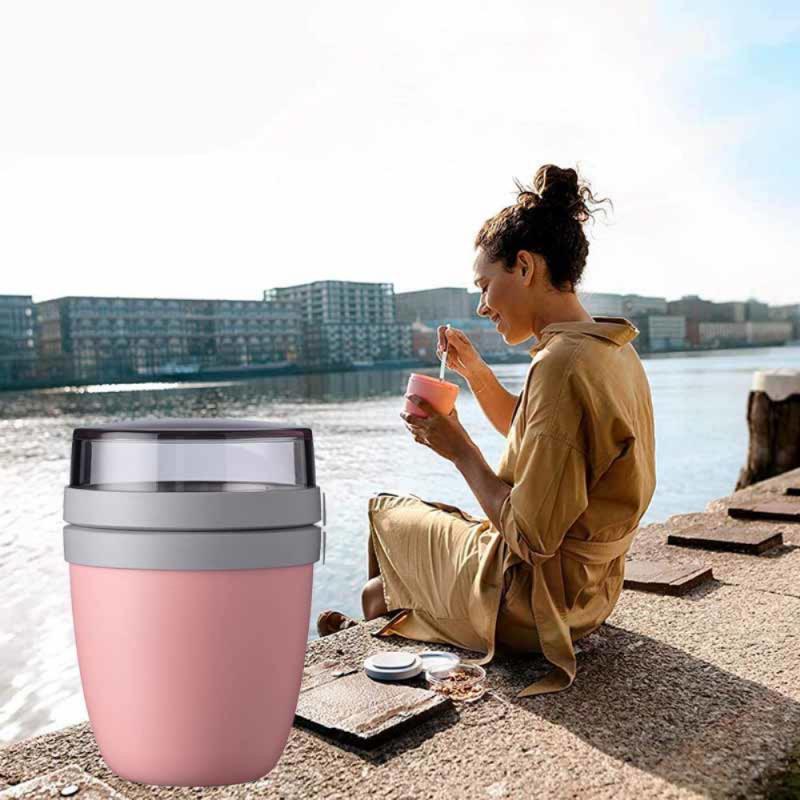 Lunch Cup Box Portable Lunch Breakfast Drink Porridge Cup Breathable Sealed Yogurt Nut Soup Cup For Kids Office Soup Cans-image-694072605