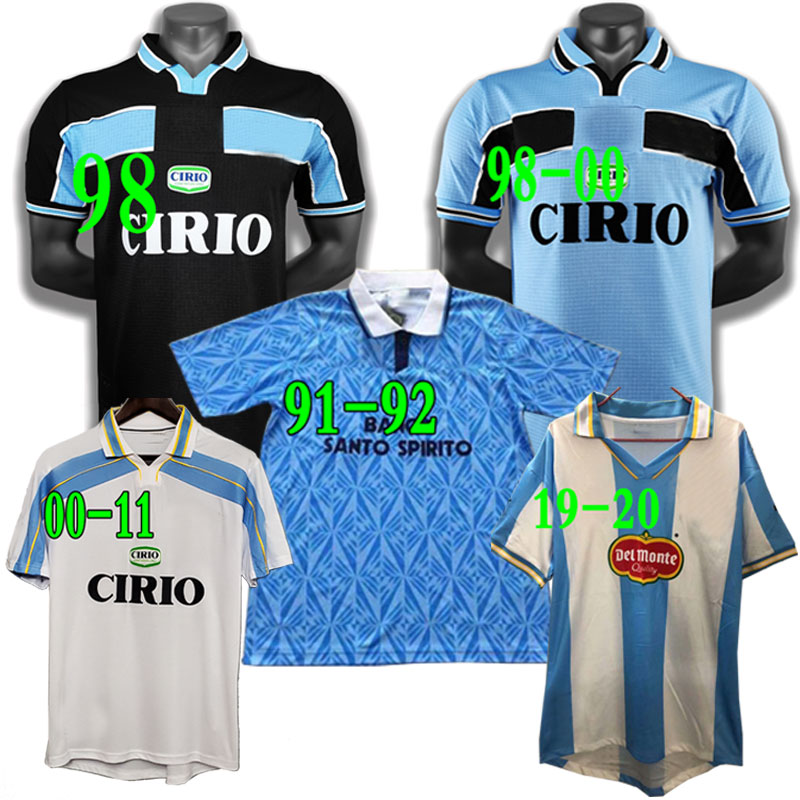 

lazio Retro 1989 1990 1991 1999 2000 2001 soccer jerseys NEDVED SIMEONE SALAS GASCOIGNE home away football shirt VERON CRESPO NESTA 89 90 91 92 93 98 99 00 100TH
