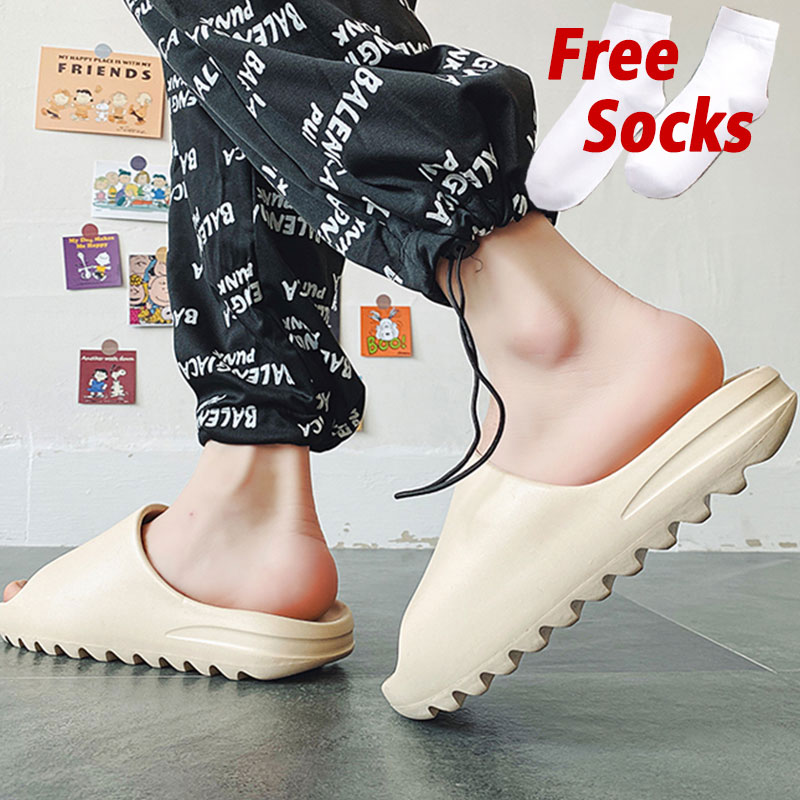 

Yeesy Slide Foam Bone Black Green Fashion Shoes Sports Slippers White Khaki Men Women Indoor Resin Sand Sandal Basketball Football Sneakers Size 35 47