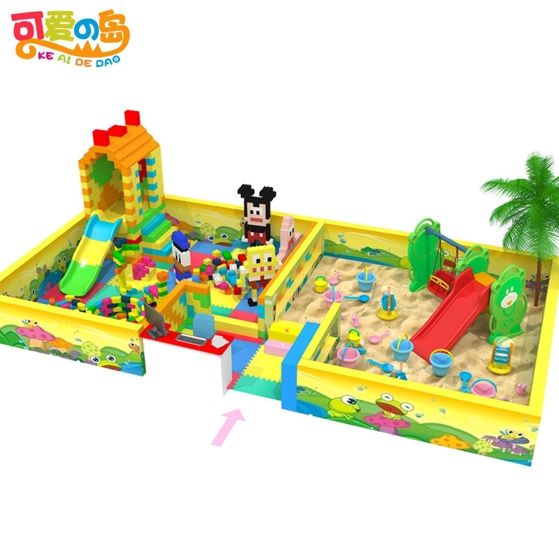 

Amusement equipment transparent acrylic glass sand basin cassia seed imitation ceramic particle enclosure fence