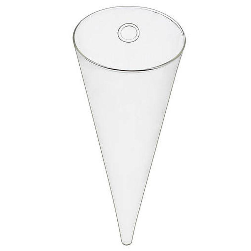 

Vases Cone Hanging Glass Flower Planter Vase Terrarium Container Home Garden Decor