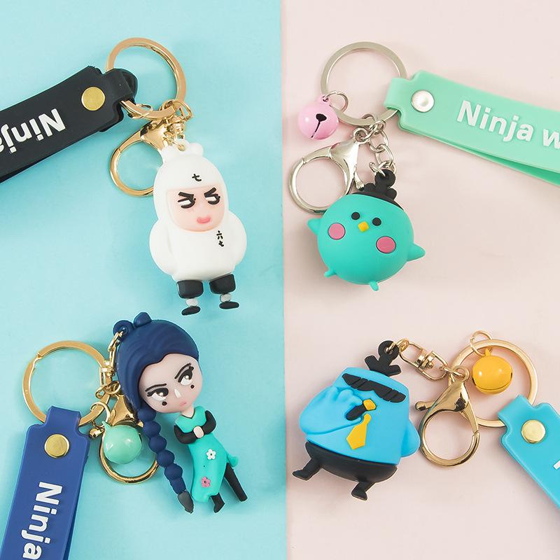 

Keychains Hand To Do Model Scissor Seven Chain For Pants Keychain Anime Man Key Acrylic Women Holder Couples Keyring Pendant