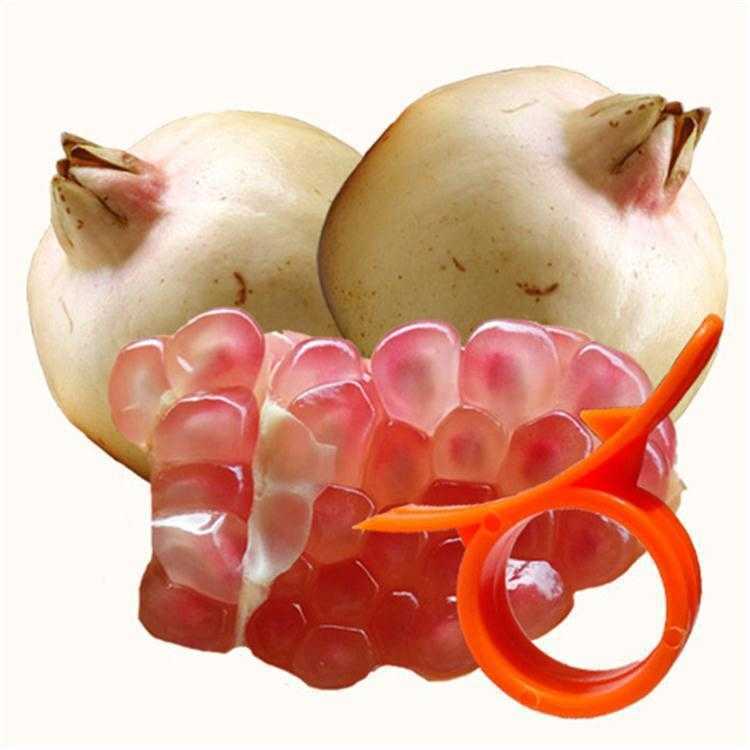 

New 1PCS Kitchen Gadgets Plastic Grapefruit Pomegranate Fruit Peeler Kitchen Finger Cooking Tools