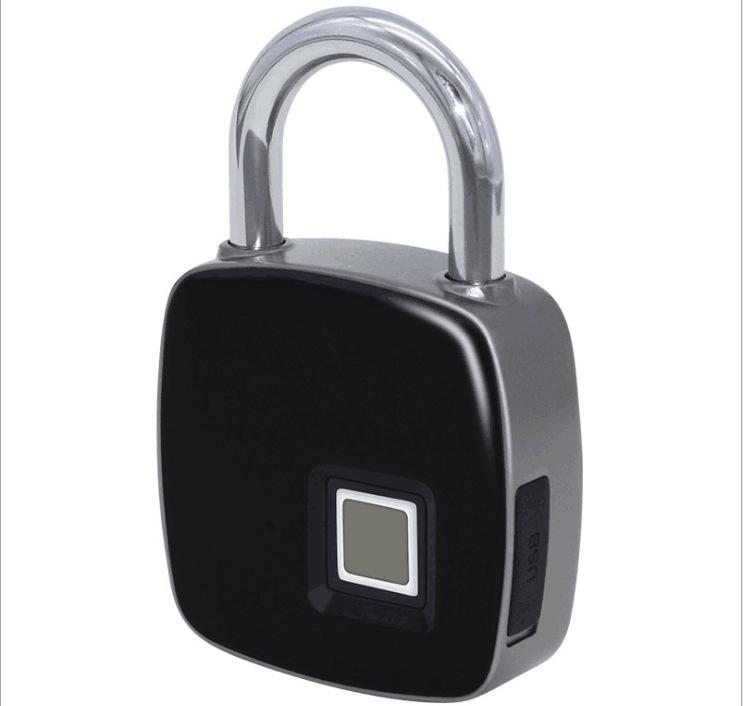 

New Fingerprint Lock Fingerprint Lock Intelligent Keyless IP65 Dustproof Design Anti-Theft Water Proof Door Lock Padlock Bad In Drop epacket