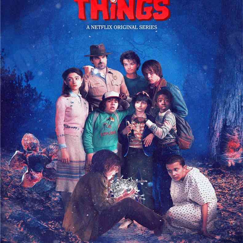 

Stranger Things Season 3 Plaque Vintage Metal Tin Sign Bar Club Cafe Cinema Decor Home Decoration Wall Art Stickers N317