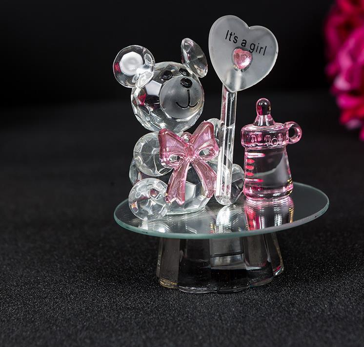 

Crystal Bear Nipple Baptism Baby Shower Souvenirs Party Christening Giveaway Gift Wedding Favors And Gifts For Guest 10PCS Favor