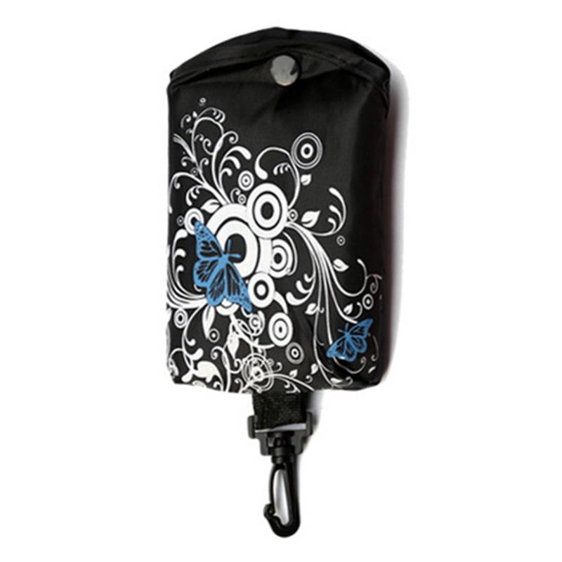 

Shopping Bags Shoulder Eco Foldable Grocery Pouch Butterfly Reusable, Purple