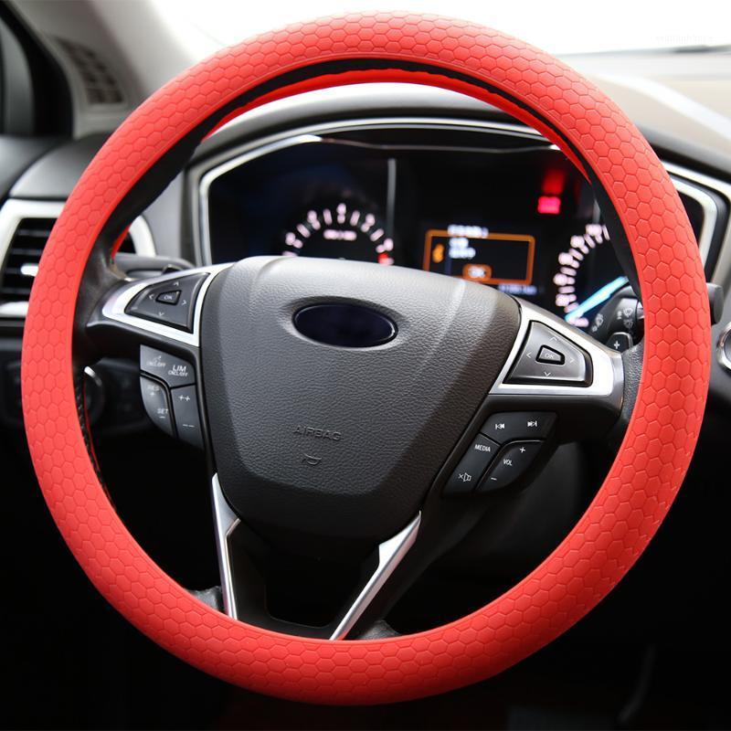 

Steering Wheel Covers Colorful Silicone Soft Car Cover Factory Price