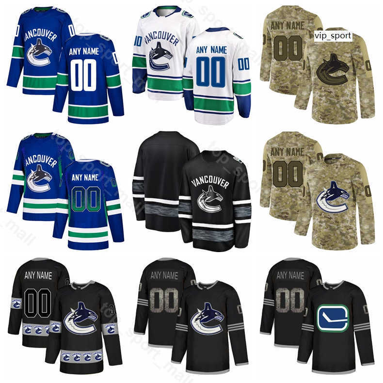 

Hockey Vancouver Canucks Jake Virtanen Jersey Alexander Edler Troy Stecher Bo Horvat Elias Pettersson Gradient Camo Custom, Men purple