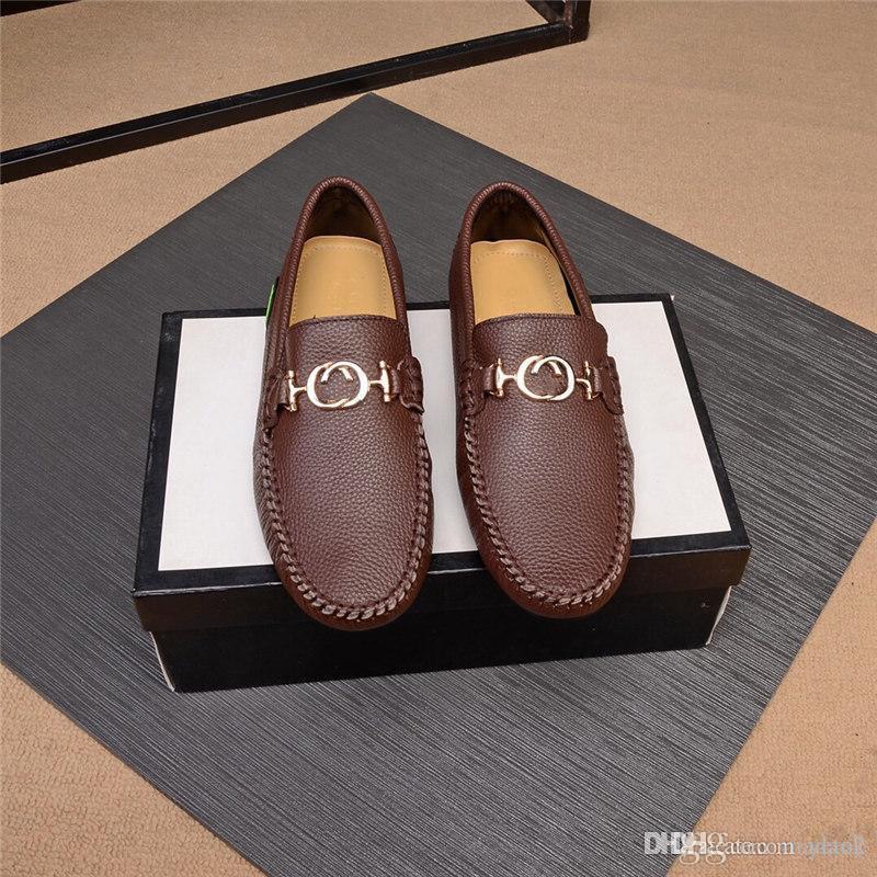 

G1 GENUINE LEATHER MEN LOAFERS MENS Driving SHOES Moccasins Man's SHOE Casual Slip On Flats Lofer Man Moccasin White Big SIZE 37-45 33, #03